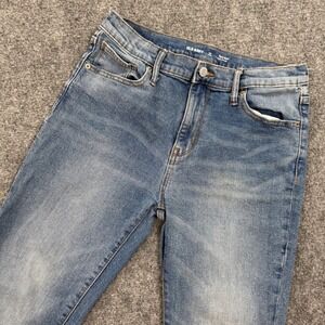 Old Navy Womens Plus Size 14 Boot Cut Jeans Built In Flex Blue Denim